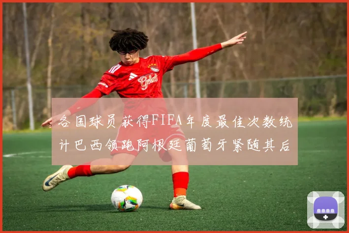 各国球员获得FIFA年度最佳次数统计巴西领跑阿根廷葡萄牙紧随其后