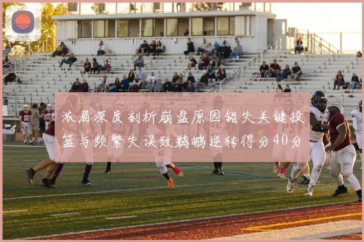 浓眉深度剖析崩盘原因错失关键投篮与频繁失误致鹈鹕逆转得分40分