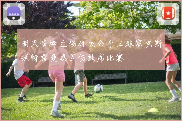 明天黄蜂主场对决公牛三球塞克斯顿特雷曼恩因伤缺席比赛